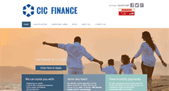 Desktop Screenshot of cicfinancetexas.com