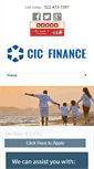 Mobile Screenshot of cicfinancetexas.com